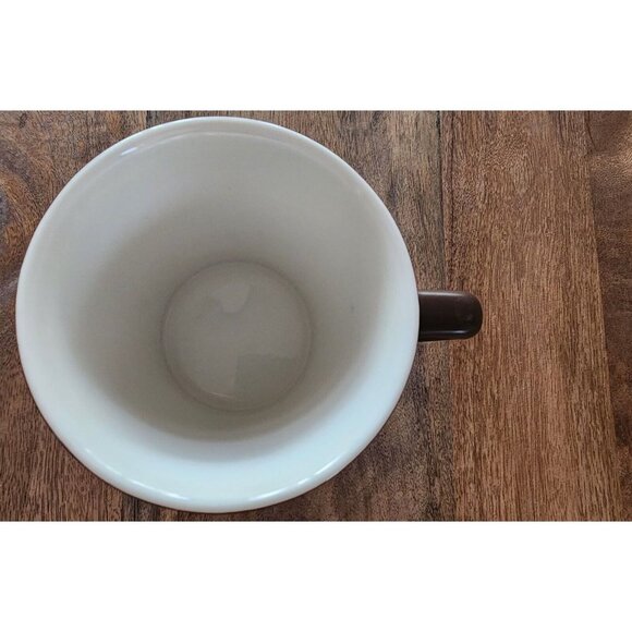 2008 Starbucks Grande Brown Coffee Cup Tea Mug | 16oz - Picture 3 of 4